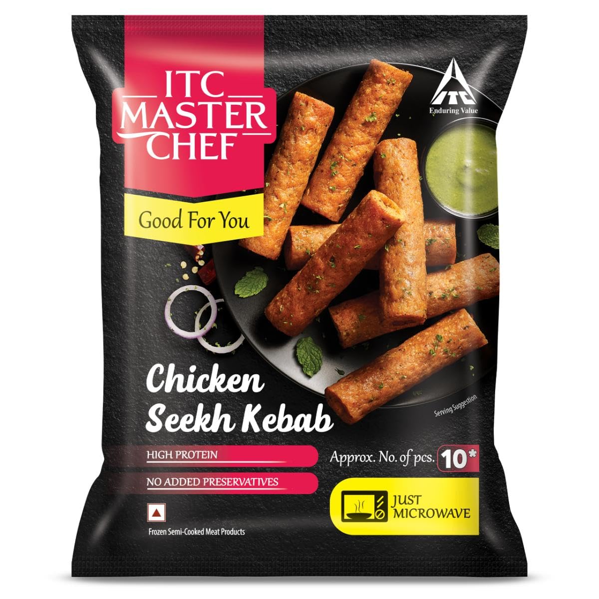 ITC Master Chef Chicken Seekh Kebab 500g